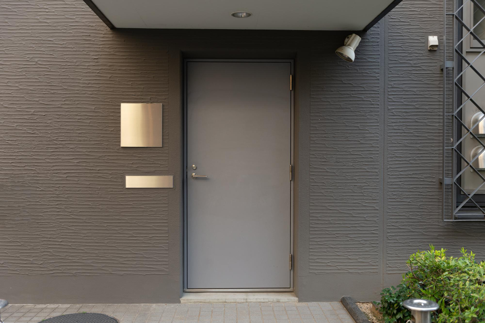 Raleigh Solid Steel Front Door